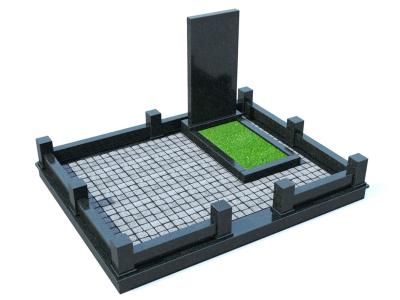 Благоустройство могилы №8