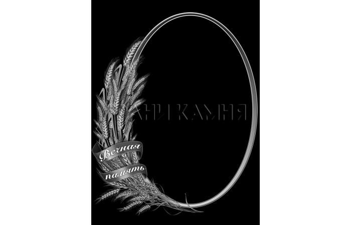 Вертикальный гранитный памятник на могилу №47