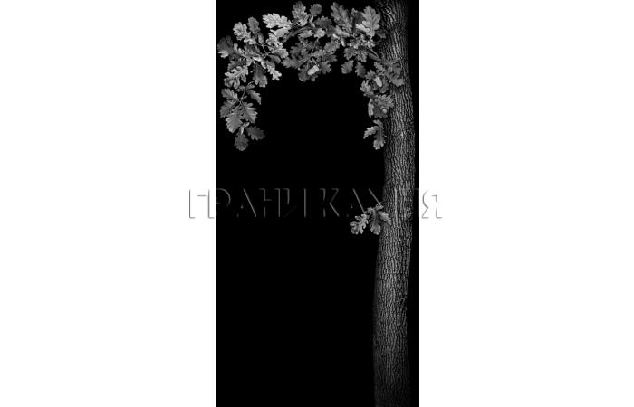 Вертикальный гранитный памятник на могилу №207