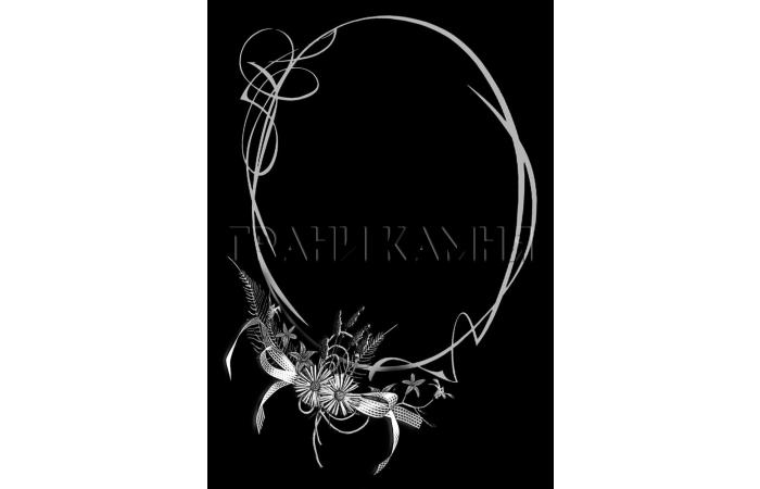 Вертикальный гранитный памятник на могилу №356