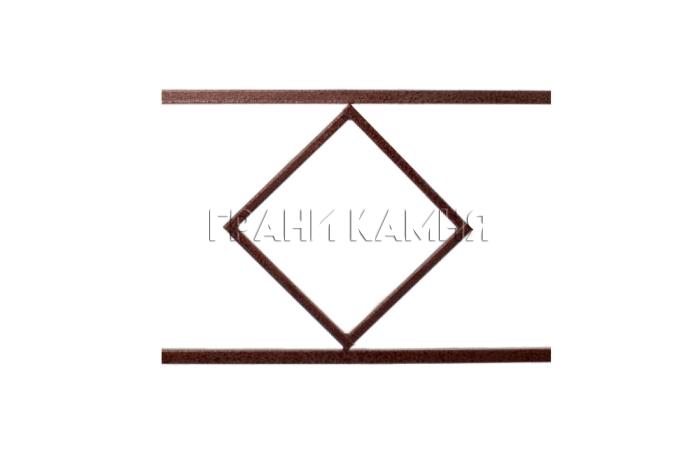 Металлическая ограда для могилы №9