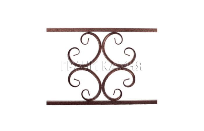 Оградка металлическая для могилы №17