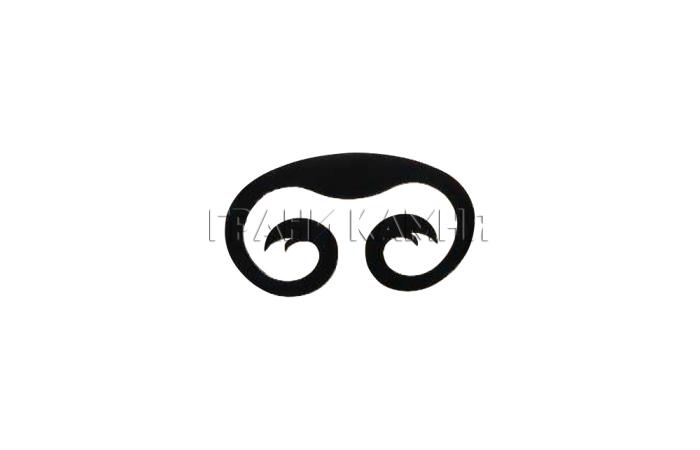 Ограда на кладбище металлическая №26