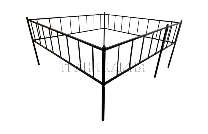 Металлическая оградка на могилу №31