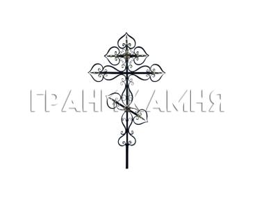 Кованый крест на могилу №24