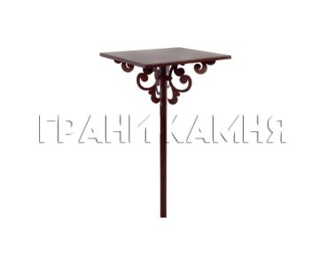 Стол на кладбище №6 рисунок лазерная резка