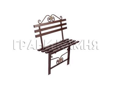 Скамейка на кладбище разборная №3