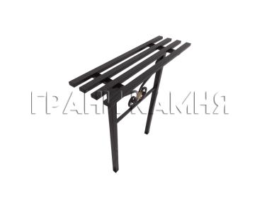 Лавочка на кладбище №7