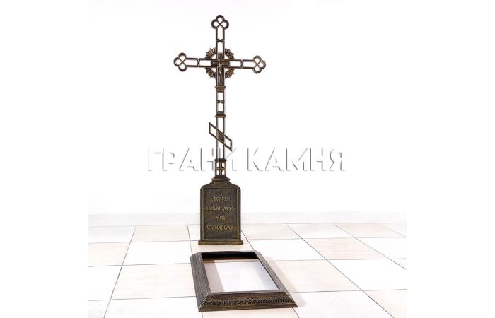 Цветник на могилу №4