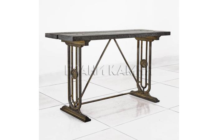 Чугунная скамейка на могилу