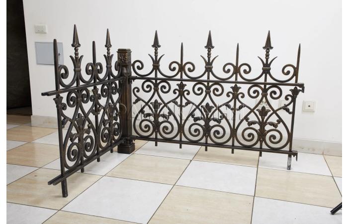 Чугунная ограда на могилу №2 'Пика'