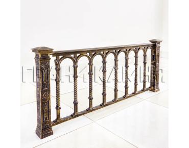 Чугунная ограда на могилу №9 'Амстердам'