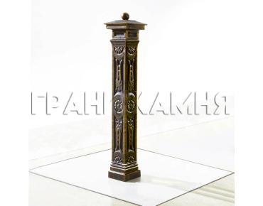 Столб для ограды 0,42 м (квадратный)