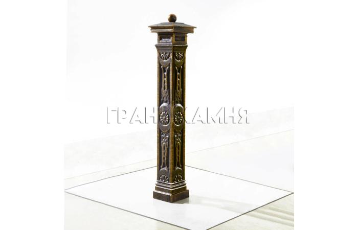 Столб для ограды 0,42 м (квадратный)