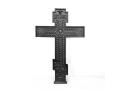 Крест на могилу чугунный КС9 (один тон)