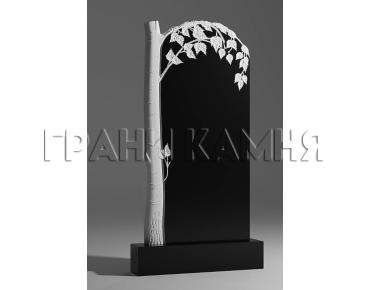 Вертикальный гранитный памятник резной № 47/10