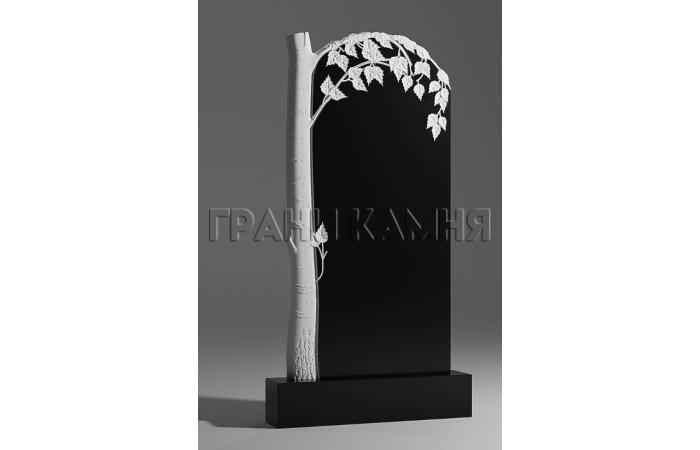 Вертикальный гранитный памятник резной № 47/10