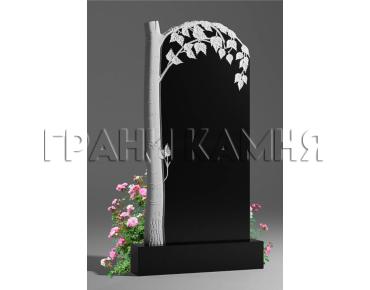 Вертикальный гранитный памятник резной № 47/10