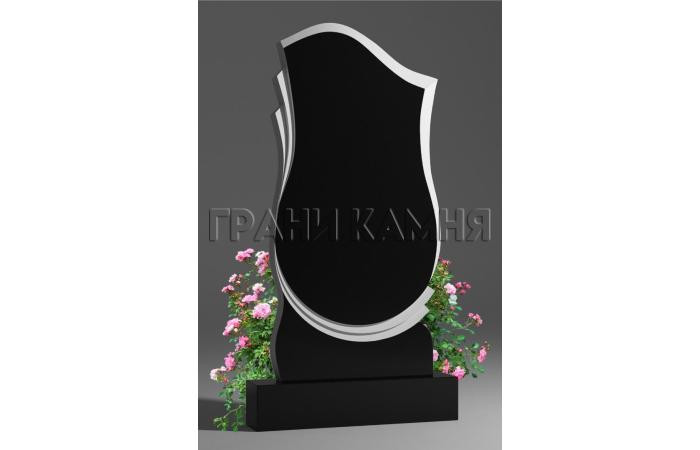 Вертикальный гранитный памятник резной № 81/10