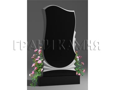 Вертикальный гранитный памятник резной № 82/10