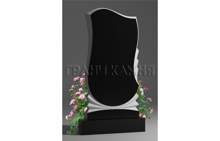 Вертикальный гранитный памятник резной № 82/10