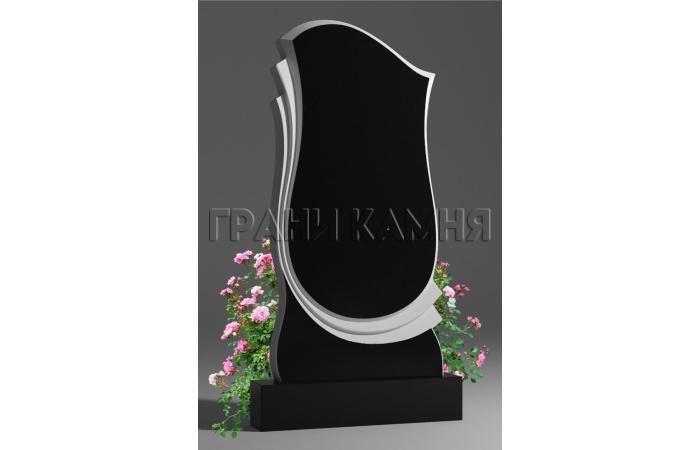 Вертикальный гранитный памятник резной № 83/10
