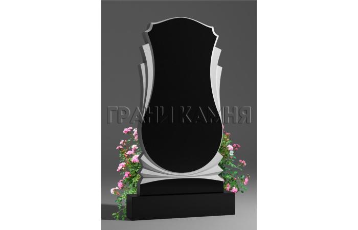 Вертикальный гранитный памятник резной № 84/10