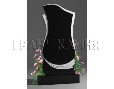 Вертикальный гранитный памятник резной № 85/10