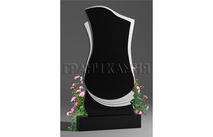 Вертикальный гранитный памятник резной № 85/10