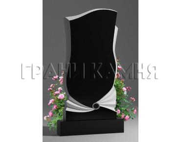 Вертикальный гранитный памятник резной № 86/10