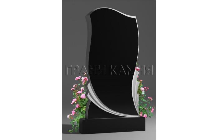 Вертикальный гранитный памятник резной № 87/10