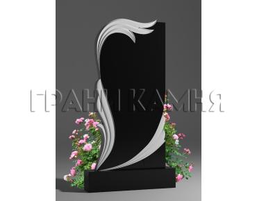 Вертикальный гранитный памятник резной № 125/10
