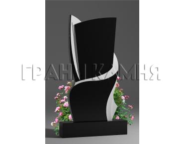 Вертикальный гранитный памятник резной № 134/10