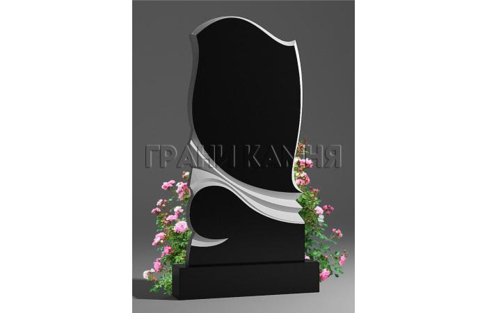 Вертикальный гранитный памятник резной № 135/10