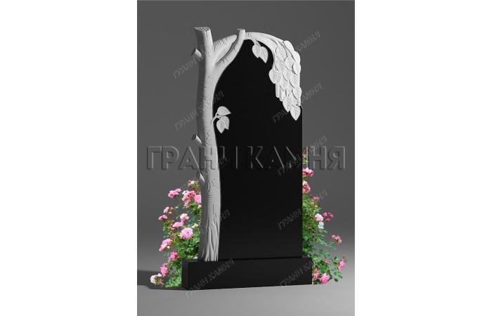 Вертикальный гранитный памятник резной № 168/10