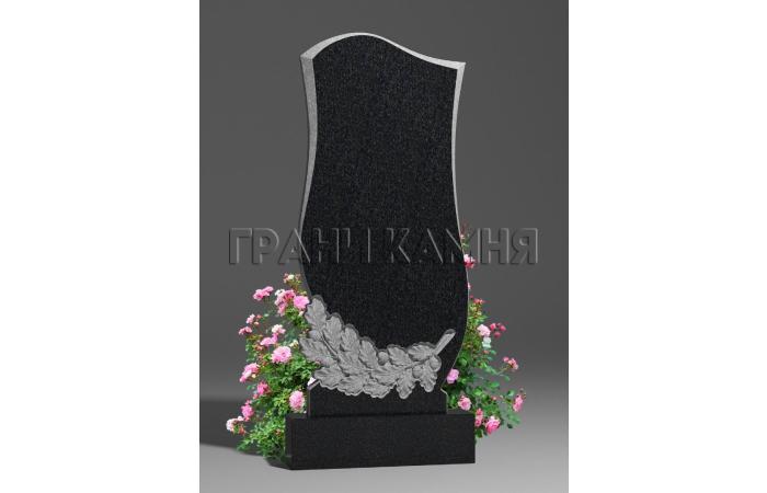 Вертикальный гранитный памятник резной № 176/10