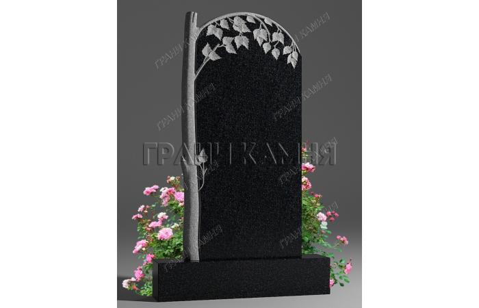 Вертикальный гранитный памятник резной № 177/10
