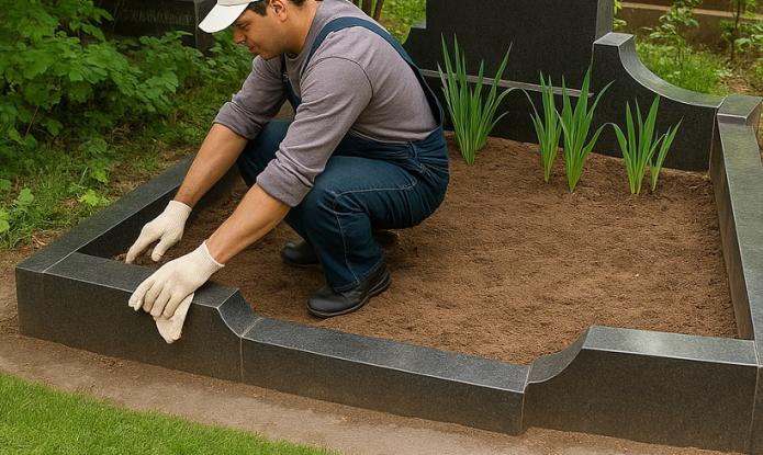 Чистка ж/б цоколя