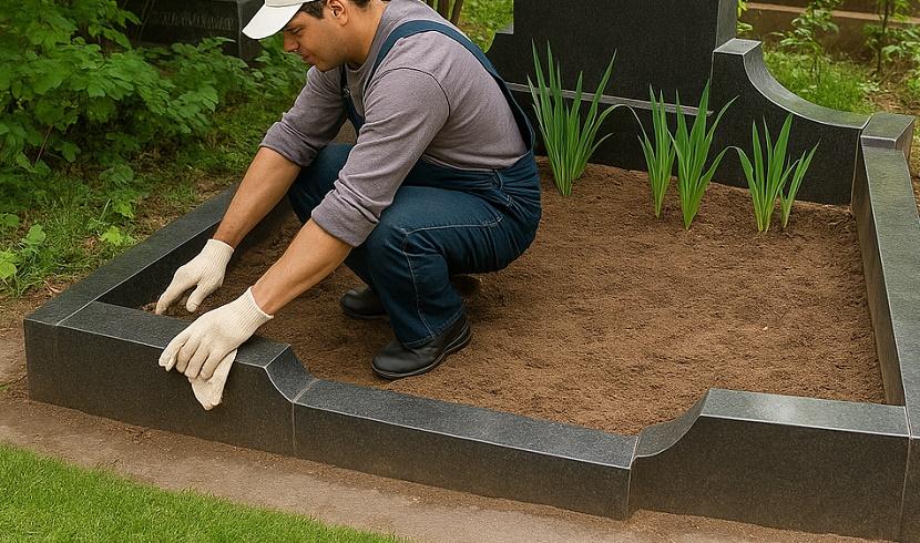 Чистка ж/б цоколя