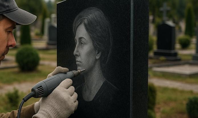 Гравировка на памятники из гранита