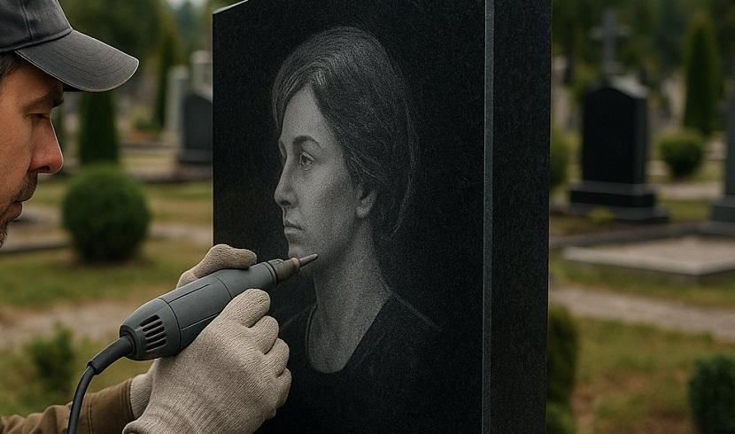 Гравировка на памятники из гранита